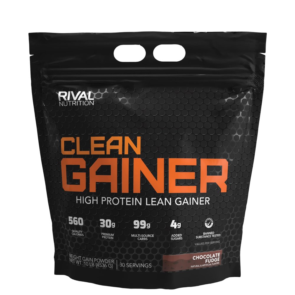 Rival Nutrition Clean Gainer- Chocolate Fudge, 10lbs.