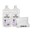 SIXPAW-CKS Trader Joes Liquid Dish Soap Lavender Tea Tree Scent 25.Fl (2 Pack) |Bundled Sponge all-purpose| view 1