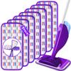 7 Pack Reusable Mop Pads for Swiffer WetJet, Wet Pads Refill for Swiffer Wet Jet, Microfiber Mop Pads Machine Washable Wet Dry Pads Refill for Laminate, Hardwoods, Vinyl, Marble, Stone and Glass view 1