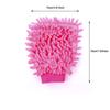 SagaSave 3 Pcs Multi-Function Microfiber Gloves Cleaning Dusting Cleaning Gloves Home Cleaning Gloves Truck Auto Gloves, Easy to Clean (Pink+Green+Blue) view 2