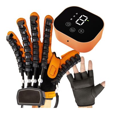 ASHLGQB Rehabilitation Robot Gloves for Stroke Hemiplegia Patients, Finger&Hand Recovery Trainer Equipment, Hand Exerciser Aids Robotic Glove, Finger Trainer
