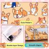 Likesing Tampon Holder for Purse, Canvas Period Bag Pouch-Yarnball Blue Cat view 4