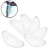 1mm Anti Slip Eyeglass Nose Pads, 12 PairsSoft Silicone Nose Pads, Nose Pad, 1mm x 7mm x 16mm for Sunglasses, Reading Glasses, Single Lens, Full Rim Glasses (Black) view 2