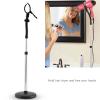 Cocoarm Hair Dryer Stand Holder Hands Hair Dryer Stand Hands Hairdryer Stand Standing Hands Hairdryer Stand Heavy Base Height Adjustable Hair Dryer Stand With Flexible Neck, For view 2