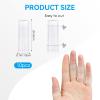 10 Pcs Finger Sleeves Protectors Silicone Finger Protectors Silicone Finger Sleeve Finger Covers Cushions and Protects Gel Rubber Finger Shields Provide Relief for Cracked Finger view 2