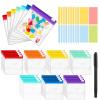39 Pcs Pill Pouchs Zippered Pill Bags for Travel Reusable with 28Pcs Small Pill Organizer Pouches and 10pcs Sticker for Medicine Organizer Bags view 1