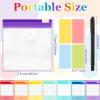 39 Pcs Pill Pouchs Zippered Pill Bags for Travel Reusable with 28Pcs Small Pill Organizer Pouches and 10pcs Sticker for Medicine Organizer Bags view 4