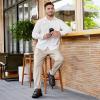FitVille Wide Diabetic Walking Shoes for Men Leather Oxford Comfortable Dress Business Casual Shoes Sneakers for All-Day Comfort Brown view 2
