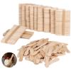 2000 Pcs Wooden Ice Cream Sample Spoons Bulk Disposable Honey Gelato Tasting Sticks Mini Wood Chocolate Hot Cocoa Summer Essential Stick Small Wedding Dessert Spoon for Sampling, Craft, 3 Inches view 2