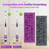 16 Pack Disposable Power Mop Pads Refills with Swiffer PowerMop Multi-Surface Replacement Mopping Pads view 2
