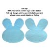 TARSHYRY Larger Shower Foot Scrubber Mat,Silicone Foot Massager, Soft Exfoliating Shower Mat, Shower Foot Scrubber Mat with Strong Suction Cups, Anti Slip (Blue), TARSHYRY8kavyf0nz9-12 view 2