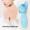 TARSHYRY Larger Shower Foot Scrubber Mat,Silicone Foot Massager, Soft Exfoliating Shower Mat, Shower Foot Scrubber Mat with Strong Suction Cups, Anti Slip (Blue), TARSHYRY8kavyf0nz9-12 view 3