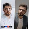 Autojouls 1-Pack Nearsighted Glasses for Distance with Hard Case Blue Light Spring Hinge Glasses Not Reading Glasses, 197 Matte Blue Frame -1.5 x view 3