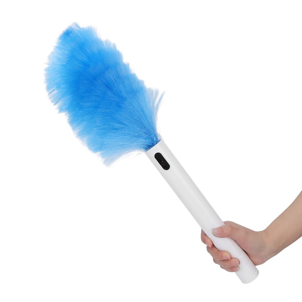 Electric Duster Vacuum Cleaner, Duster Motorized Dust Wand,Electric Duster Cleaning Brush Tools for Window Blinds Furniture