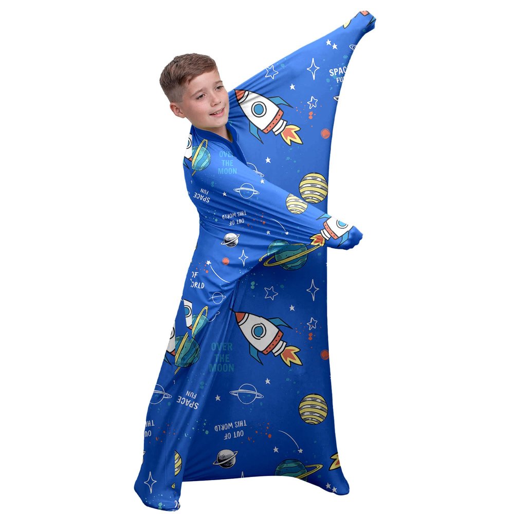 Sensory Sock Body Sock,Medium 6-9 Years, Stretchable Sensory Sack - Help Kids Relax and Focus - Stress Relief Anxiety Autism ADHD Tactile Items for Therapeutic Play