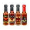 Anthony Spices - Hot Sauce 4-Pack. Includes Carolina Grim Reaper Hot Sauce, Phoenix Death Sauce, Sweet Diablo Sauce and Trinidad Scorpion Beyond Death Sauce. view 1