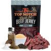 Top Notch Ranch Cut Jerky - 10 oz Bag of Beef Jerky - High Protein Snacks for Kids and Adults - Flavorful Strips of Premium Beef view 1