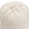 100 Percent Cotton Drawstring Bags, Reusable Quality with Double String, For Pantry Gifts Kitchen - Pack of 6 (Natural Beige, 7 x 9 Inch) view 4
