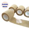 Erewa 6 Pack 2 Inches Self Adhesive Wrap Bandage Self Adherent Cohesive Bandage Tape Stretch Vet Wrap Breathable Athletic Tape for Sports, Wrist, AnkleSkin Color view 3