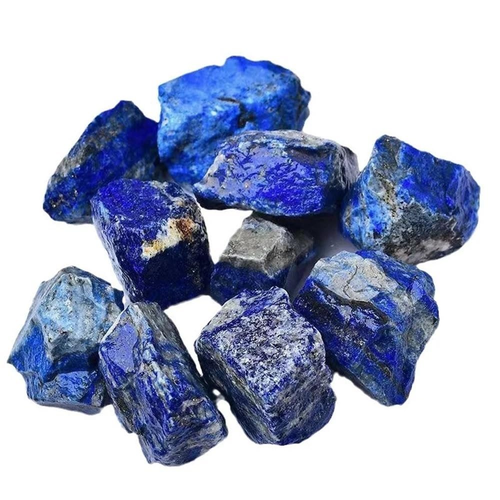 AtkitS Meditation Natural Crystal Lapis Lazuli Quartz Crystal Ore Meditation Mineral Collection (Size : 200g)