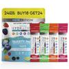 NewTrition Hydration Powder, 4 Flavors, Pack of 24 Electrolyte Powder Packets, Naturally Flavored Hydrating Packets for Water, Fast Acting Hydrate Electrolytes with Vitamins B&C, Energy & Recovery view 1