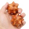 2pcs Hand Massage Ball, Wooden Palm Relaxing Spiky Textured Acupoint Massage Balls for Elderly, Magic Massage Ball Set for Myofascial Point Release Deep Tissue Massage view 1