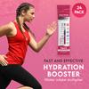 NewTrition Hydration Powder, Wild Berry Pack of 24 Electrolyte Powder Packets, Naturally Flavored Hydrating Packets for Water, Fast Acting Hydrate Electrolytes with Vitamins B & C, Energy & Recovery view 3