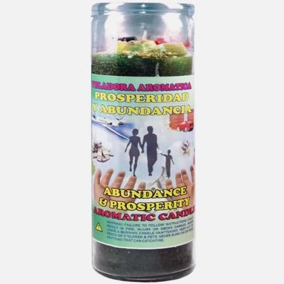 Candle Cocktail Aromatic Vela Abundance & Prosperity PROSPERIDAD ABUNDANCIA