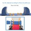 Migeek Wheelchair Lateral Support Cushion, Wheelchair Back Support Cushion for Positioning, Lateral Foam Wedge Cushion for The Elderly (Blue)(Waist Rest) view 3