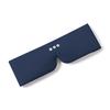 ALASKA BEAR Bluetooth Eye Mask and Sleep Headphone w/Thin Speakers, Comfortable Flat Earphones for Sound Therapy (Navy) view 1