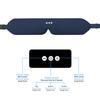 ALASKA BEAR Bluetooth Eye Mask and Sleep Headphone w/Thin Speakers, Comfortable Flat Earphones for Sound Therapy (Navy) view 4