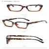 Square Full Rim Blue Light Blocking Glasses Classic Retro Fashion Eyeglasses for Women Non Prescription Eyeglasses (Leopard,Anti-blue light) view 4