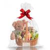 Clear Gift Bags 10 PCS 16x24 Inches Large Cellophane Wrap for Gift Baskets Wrapping Plastic with Ties for Gift Giving, Packaging Products view 1