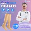 Zipper Compression Socks for Women & Men 2 Pairs,15-20mmhg Closed Toe Compression Stocking is Best for Athletic Running,Hiking view 2