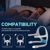 N20 Headgear Compatible with ResMed AirFit AirTouch Nasal Mask Headgear, N20 Full Face Mask Headgear Strap - Large (2 x Soft Breathable Headgear + 4 x Magnetic Clips) view 2