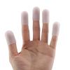5pcs Silicone Finger Protectors, Finger Caps, Finger Covers, Silicone Finger Protector Thumbs Cover Fingertip Gloves for Heat Cooking Baking Barbecue B view 3