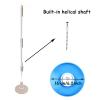 Midremer Spin Mop Pole Handle Replacement, Home Floor 360 Degrees Rotating Telescopic Replacement Handle Cleaning Tool Accessories Enhanced Thickened Version for Cleaning Home Bedroom Office (Khaki) view 2