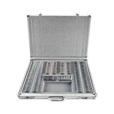 Yancheng Loudly Trial Lens Set Optical Trial Lens Set Kit with Metal Rim Aluminum Case 266 pieces Grade A