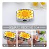 Pill Box 2 Compartment Medicine Pill Case Sunflower Beauty Portable Pill Box for Pocket Or Purse Pill Box Decorative Metal Medicine Vitamin Organizer Unique Gift view 4