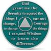 Imasoner 20 Year Sobriety Coin, AA Recovery Medallion with Serenity Prayer view 2