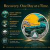 Imasoner 20 Year Sobriety Coin, AA Recovery Medallion with Serenity Prayer view 3
