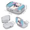 OURTEV Pill Box 2 Compartment Medicine Pill Case Cool Liama Portable Pill Box for Pocket Or Purse Pill Box Decorative Metal Medicine Vitamin Organizer Unique Gift, Style view 2
