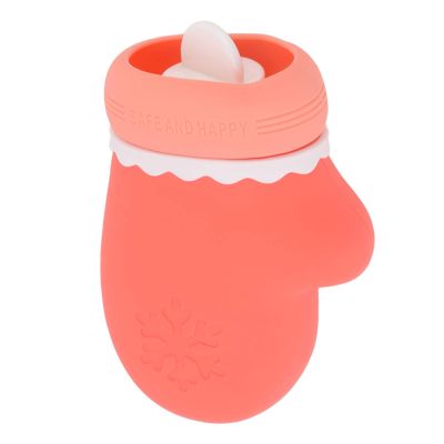 Hot Water Bottle Bag Silicone Hot Water Bottle Bag Cute Microwaveable Portable Warm Water Bag Pouch for Arts & Crafts Protective Gloves & Aids ()