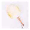 cleaning supplies, Set Feather Duster Pure Lambs Wool Duster with Wood Handle, Fluffy Lambswool Duster, Flexible, Good Grips, Anti-Static, Duster for Home, Office and Car, 6 Colors Handle Dusters(Colo view 1
