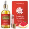 4 oz Grapefruit Essential Oil Organic - 100% Natural - Infused with Olive & Sunflower Oils - Therapeutic Grade Grapefruit Oil for Skin, Hair Care, Aromatherapy & Diffuser view 1