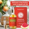 4 oz Grapefruit Essential Oil Organic - 100% Natural - Infused with Olive & Sunflower Oils - Therapeutic Grade Grapefruit Oil for Skin, Hair Care, Aromatherapy & Diffuser view 2