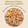 Anna and Sarah Cashews Roasted Salted 1 Lb | Healthy Protein Snack, Natural Healthy Diet Friendly Snacks, Gift Giving | Whole Cashew | Vegan & Keto Friendly Kosher in Resealable Bag 16 Oz view 3