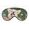Acbilimex Custom Eye Mask for Sleeping Personalized Design Your Own Photo Text Logo Adjustable Strap Sleep Mask Customized Soft Blindfold Eyemask Blackout Eye Cover for Men Women Home Travel Offices view 2