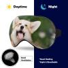 Acbilimex Custom Eye Mask for Sleeping Personalized Design Your Own Photo Text Logo Adjustable Strap Sleep Mask Customized Soft Blindfold Eyemask Blackout Eye Cover for Men Women Home Travel Offices view 3