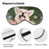 Acbilimex Custom Eye Mask for Sleeping Personalized Design Your Own Photo Text Logo Adjustable Strap Sleep Mask Customized Soft Blindfold Eyemask Blackout Eye Cover for Men Women Home Travel Offices view 4
